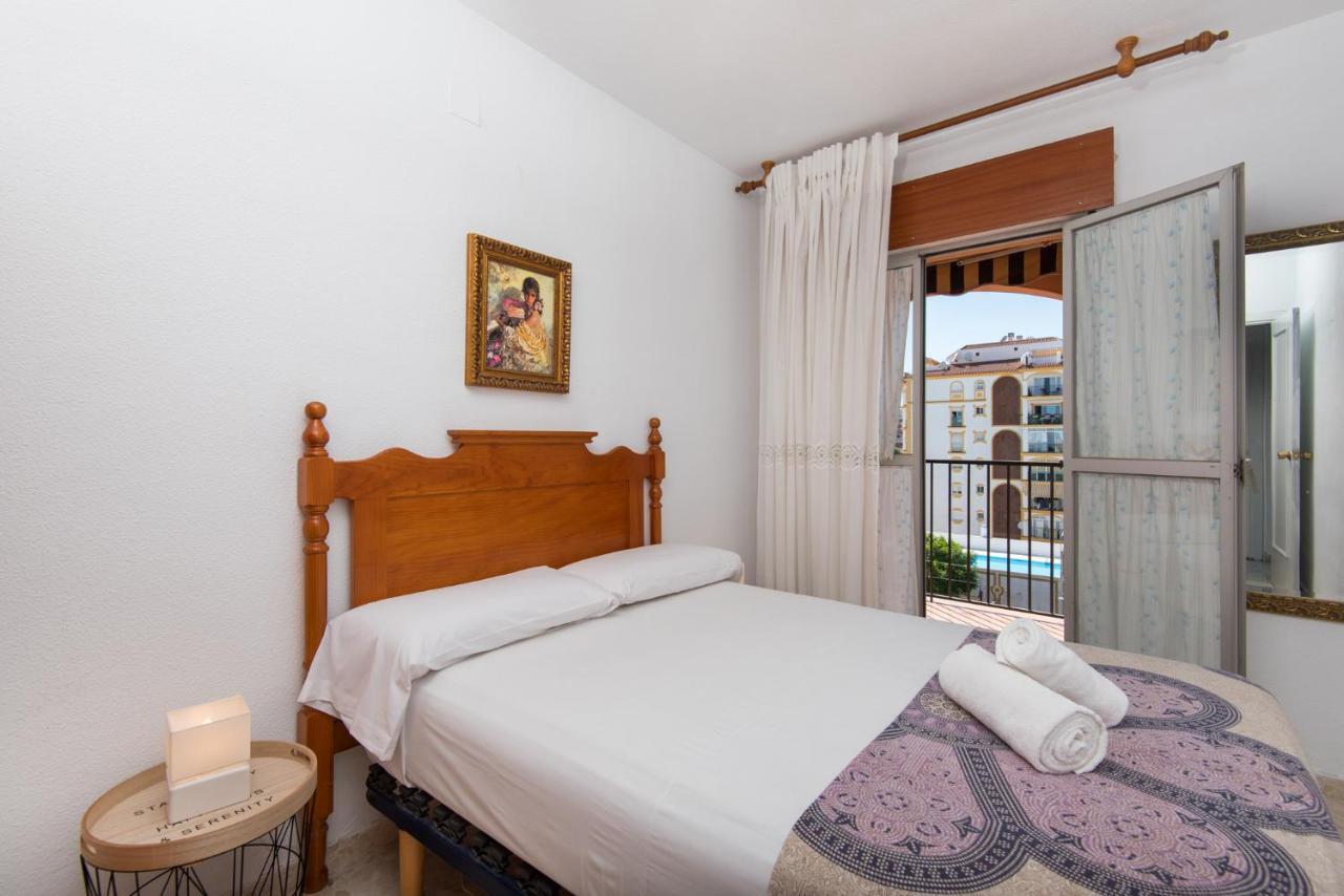 Boliches Center Apartment Next To The Beach, Parking, Pool & Terrace Fuengirola Exterior foto